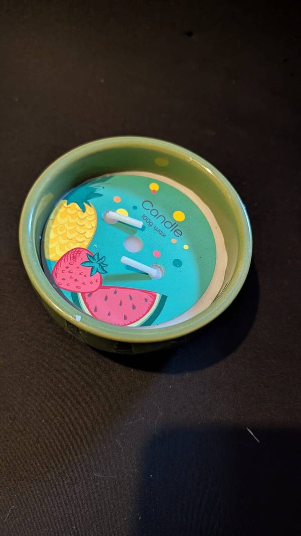 Watermeloen geurkaars