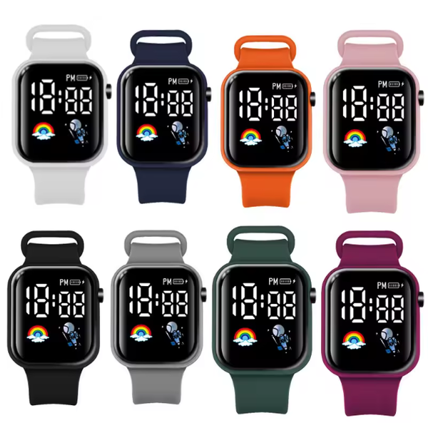 Montre de Sport Numérique 2024 – Personnalisable pour Enfants