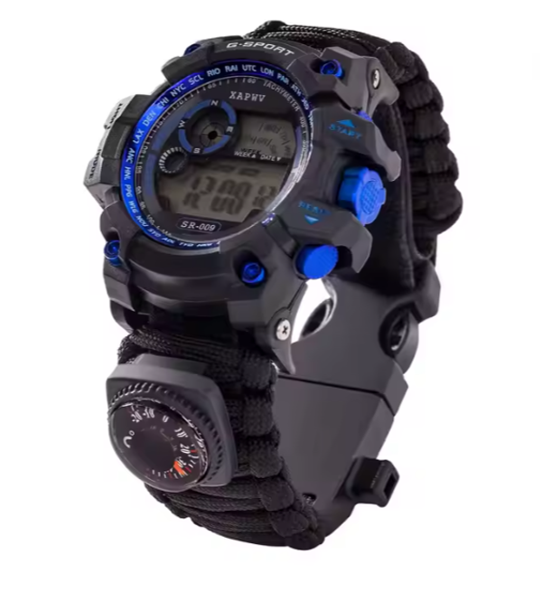 Montre de Survie Étanche – Spéciale Randonnée et Aventure en Plein Air