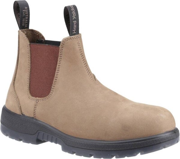 Hard Yakka Outback Boot ohne Stahlkappe Crazy Horse hell