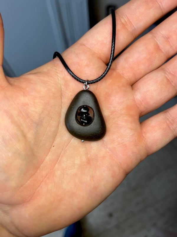 Amuleto con ossidiana nera🧿