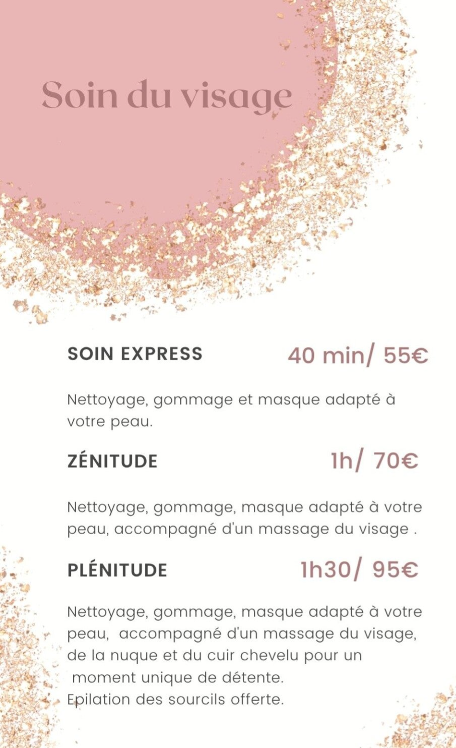 soin du visage institut beauté Névez Sur un Petit Nuage