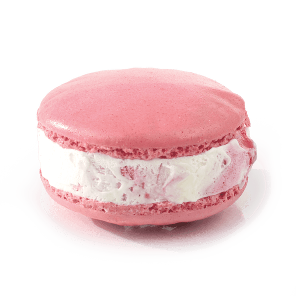 ijs-macaron Framboos