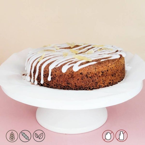 Citroen Maanzaad Cake 8 pers.