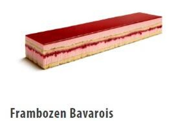 Frambrozen bavarois