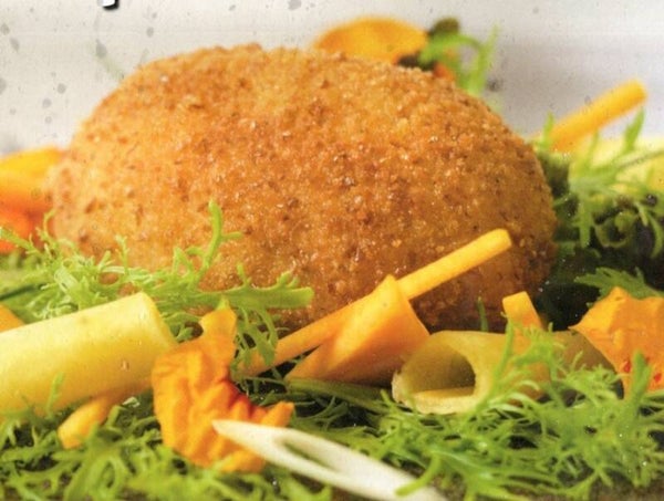 Croquette Fromage de chèvre aux tomates séchées “ entrée ou plat “