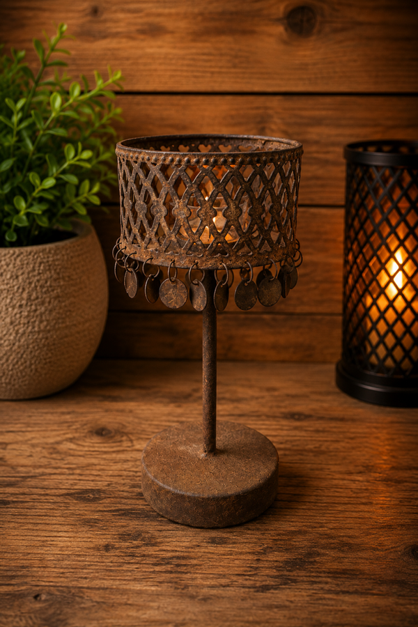 Sfeervolle Tafellamp met LED Verlichting – 30 cm hoog