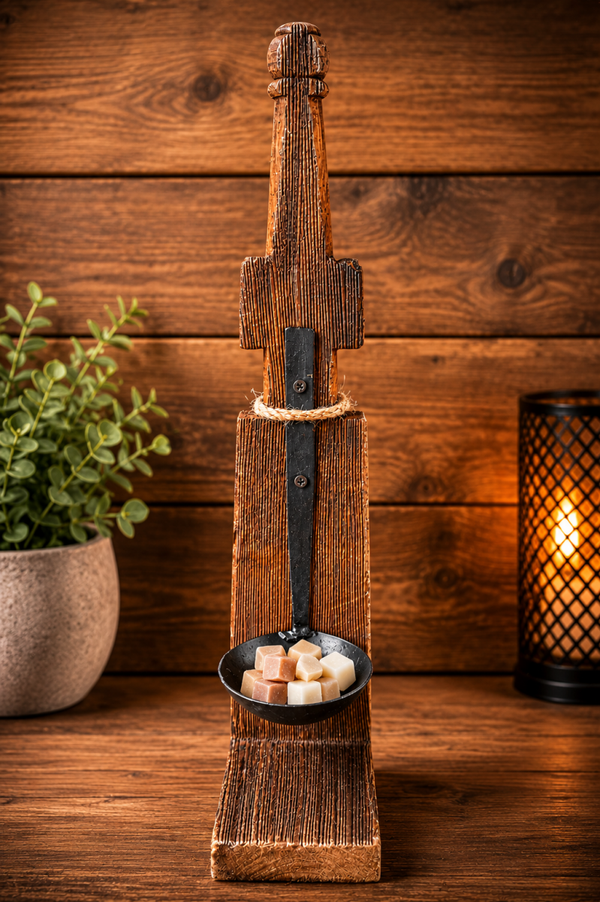 Rustieke Waxinelichthouder – 45 cm hoog