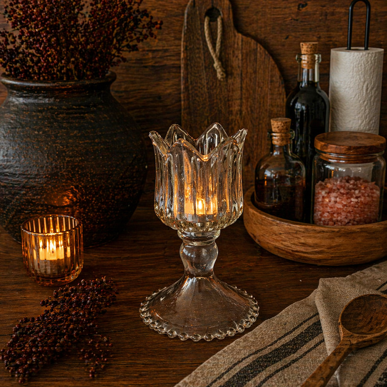 tea light tulip