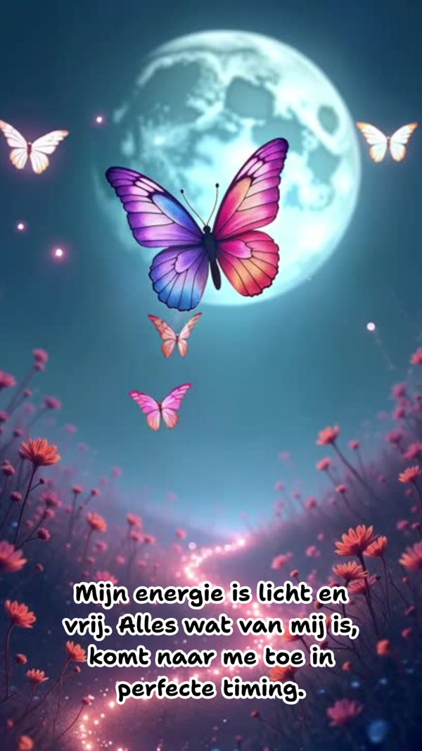 MP4 Wallpaper – Vlinders & Manifestatie