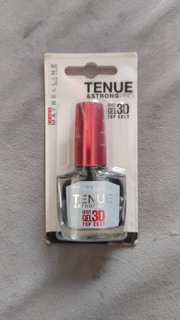 Vernis TENUE & srtong effet gel 3D MAYBELLINE