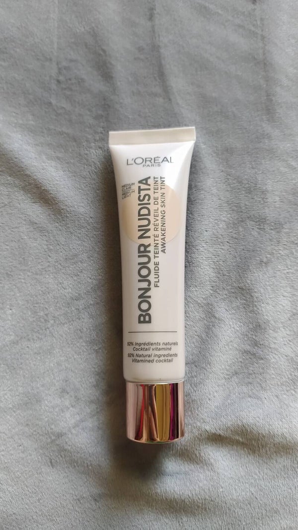 Fluide  bonjour nudista teinté clair L'OREAL