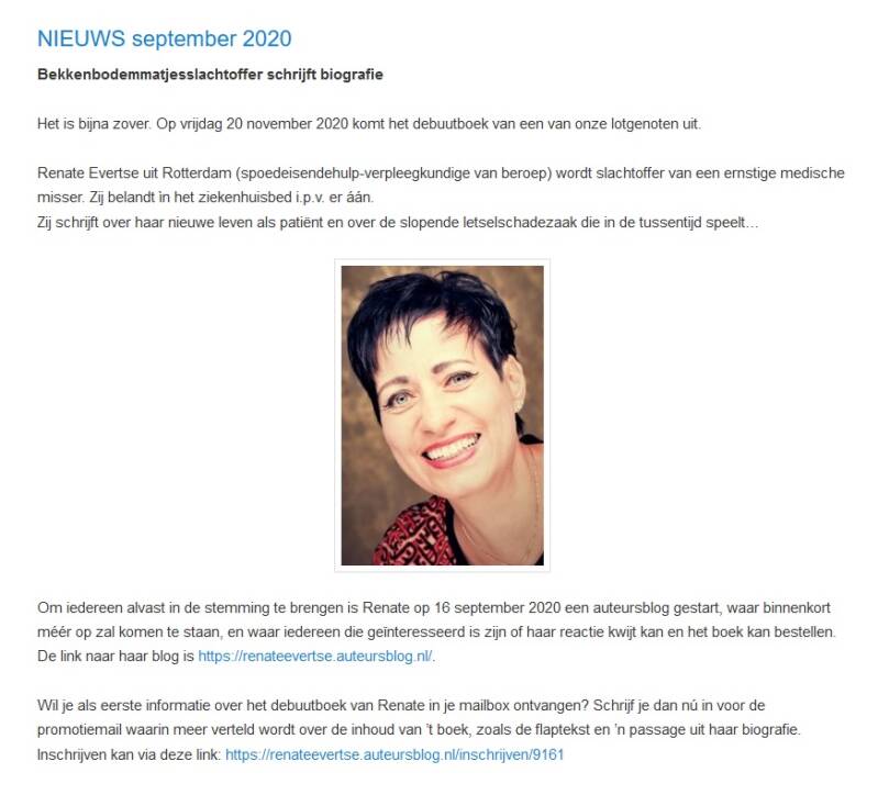 Groot nieuws op de site van MeshedUp