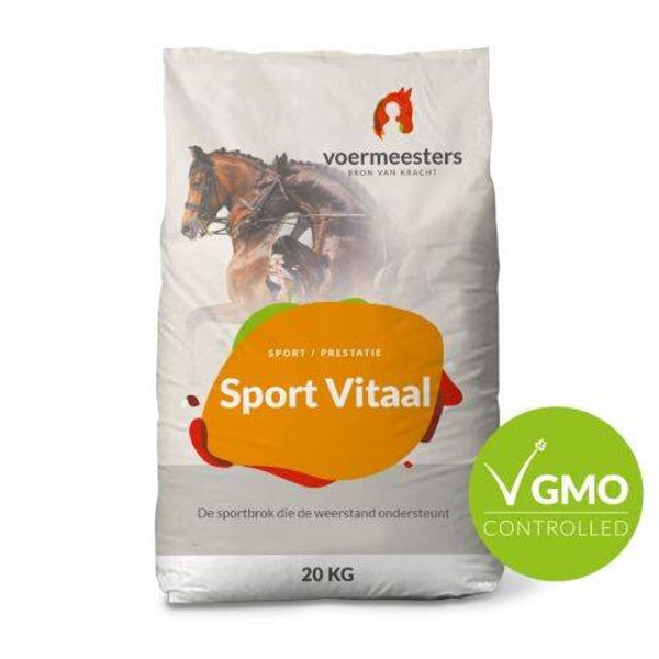 Voermeesters Sport Vitaal 20 Kg GMO -Controlled