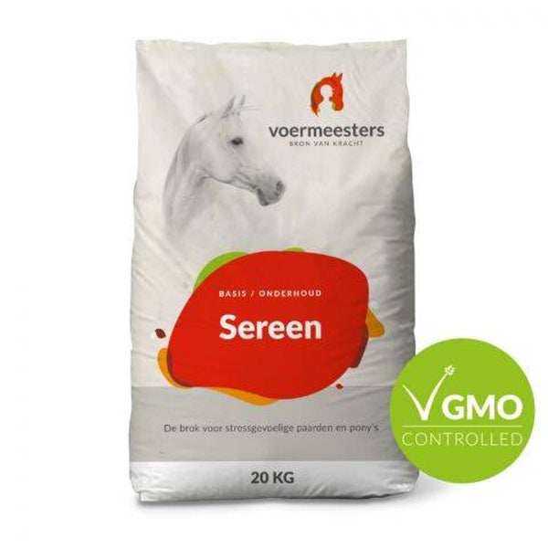Voermeesters Sereen - basisvoeding- 20 Kg