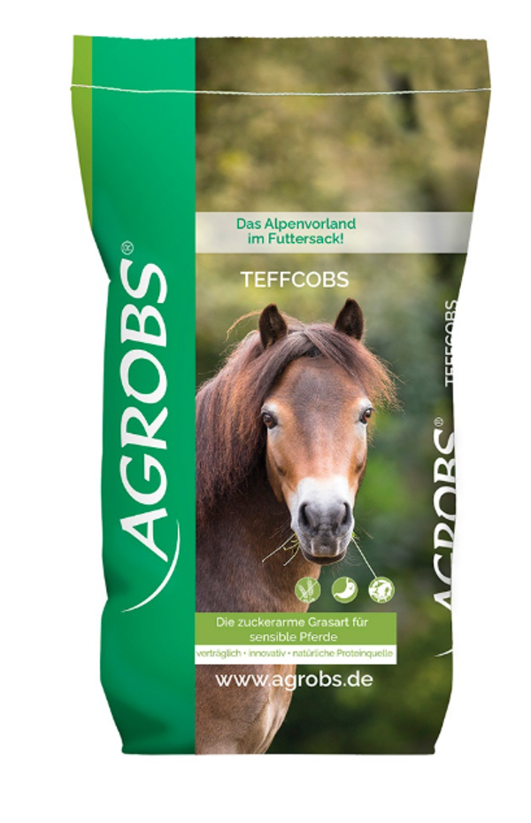 Agrobs Teffcobs 20 Kg  (suikerarme grassoort)