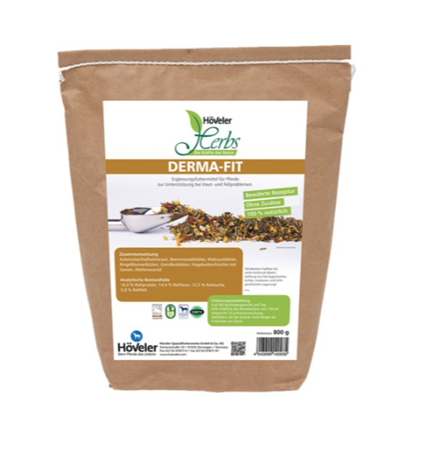 Höveler Herbs Derma-Fit 800 Gram