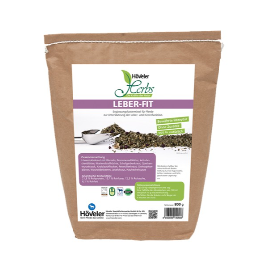 Höveler Herbs Leber-Fit 800 gram
