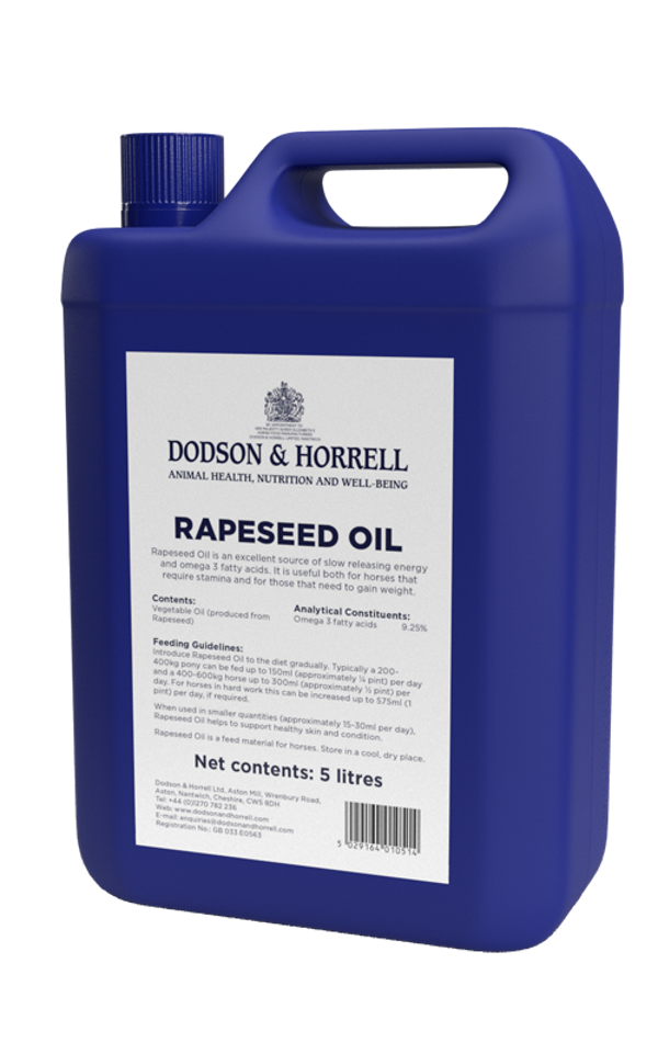Dodson & Horrell Rapeseed Oil 5 ltr