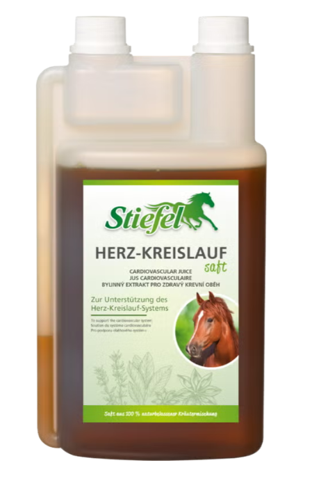 Stiefel Cardiovasculair Kruiden Vloeibaar (Herz-Kreislaufsaft) 1 Ltr
