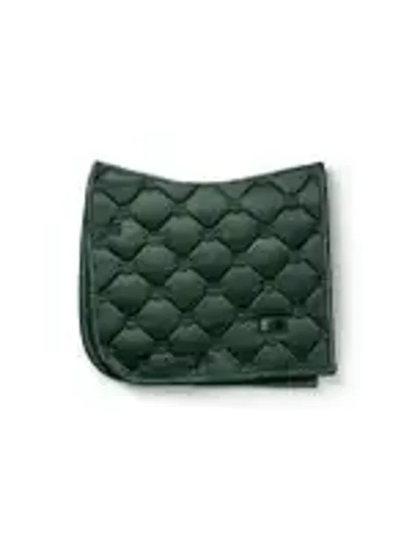 Equestrian Stockholm Dressuur Zadeldekje Satin Sycamore Green