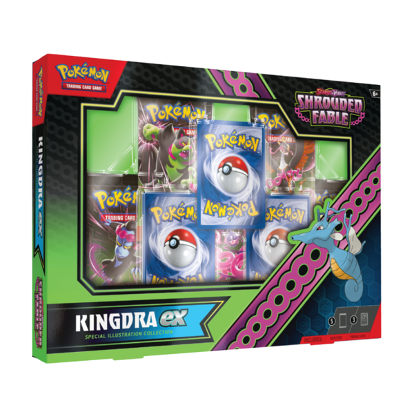 Pokemon Shrouded Fable Kingdra EX Special Collection Box