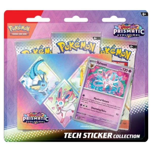 Pokemon Prismatic Evolutions Tech Sticker Sylveon
