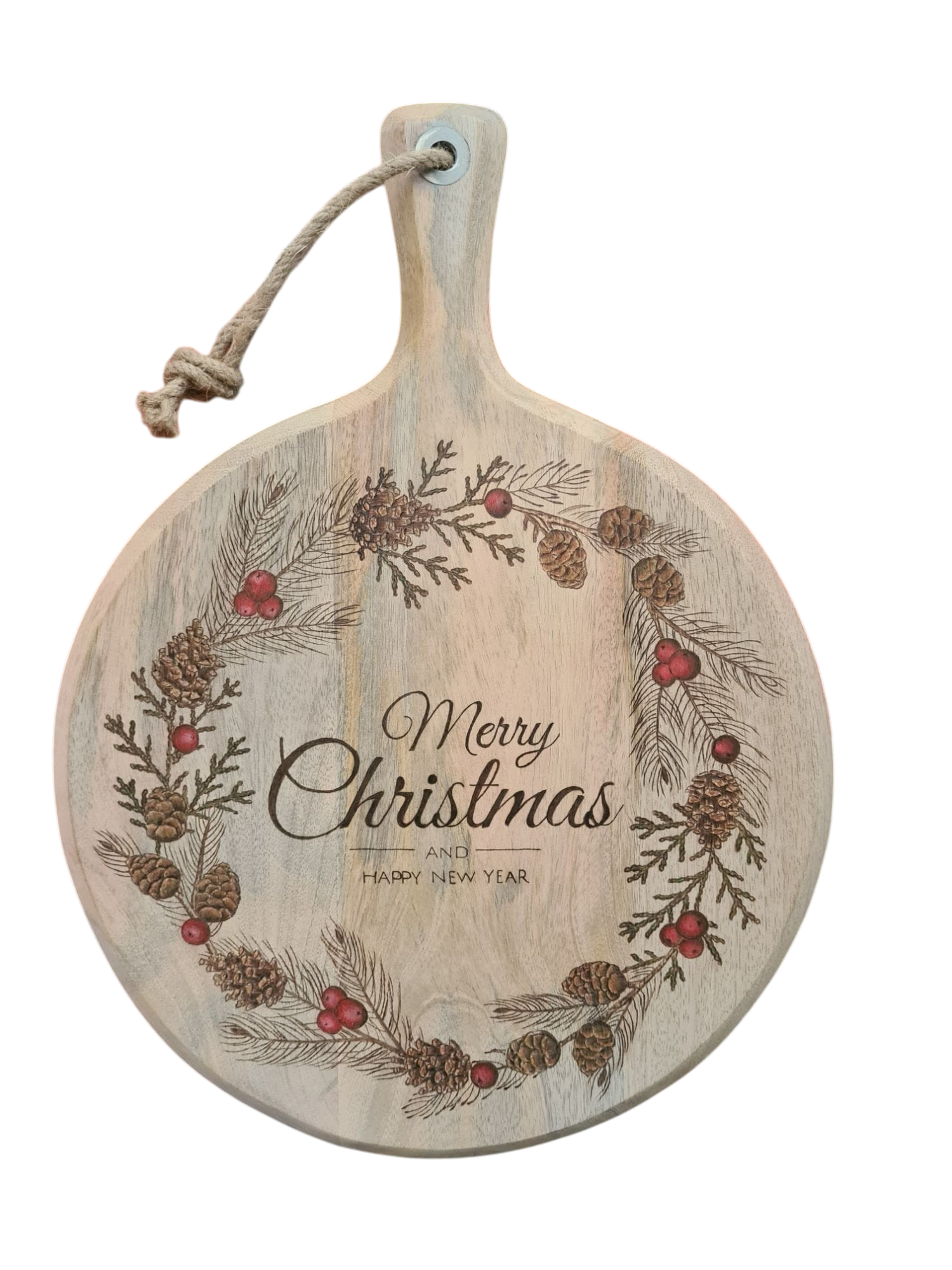 Kerstplankje dennetak