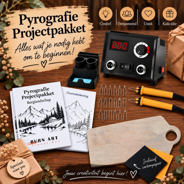 Pyrografie projectpakket