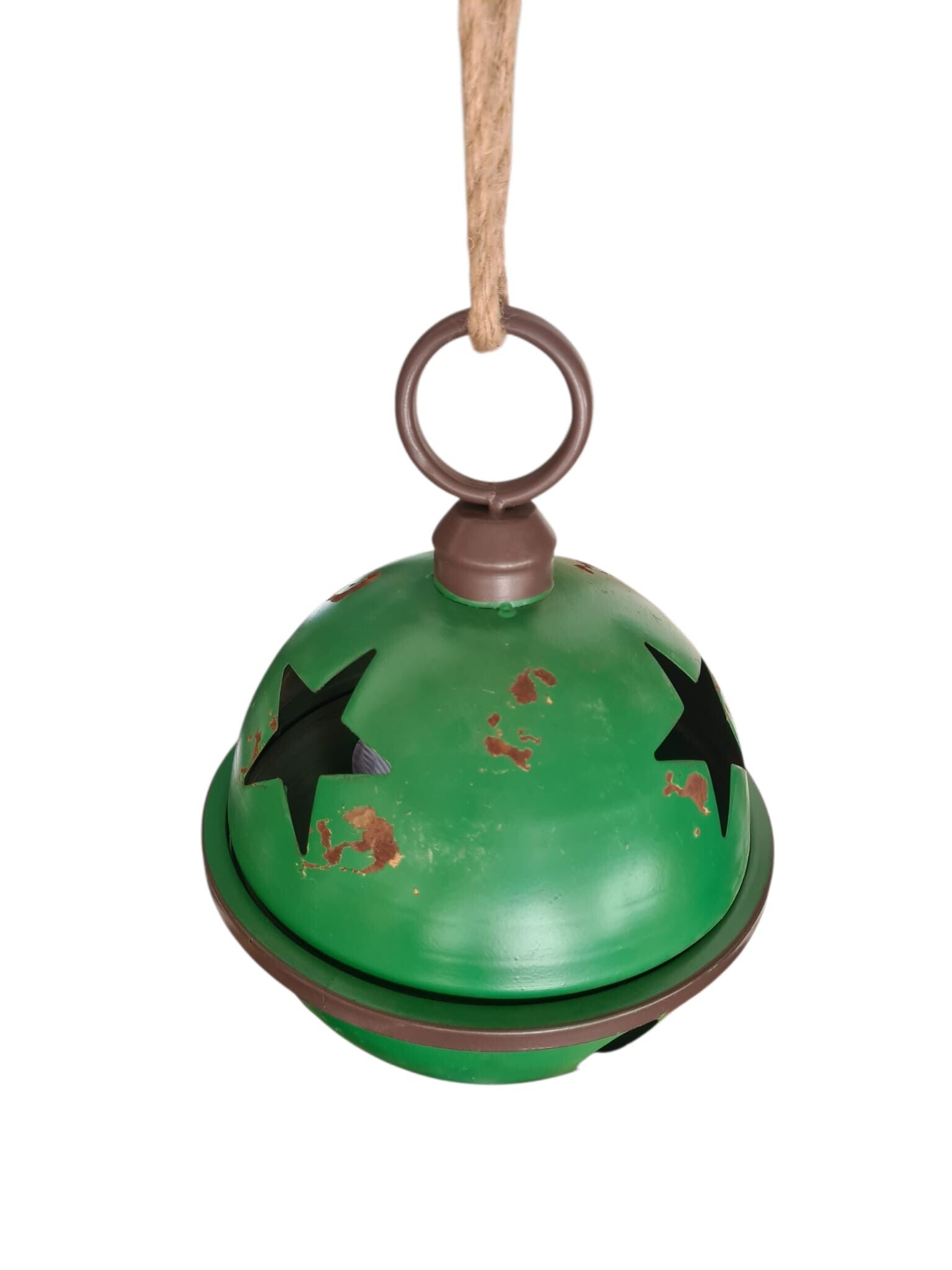 Vintage metalen kerstbel