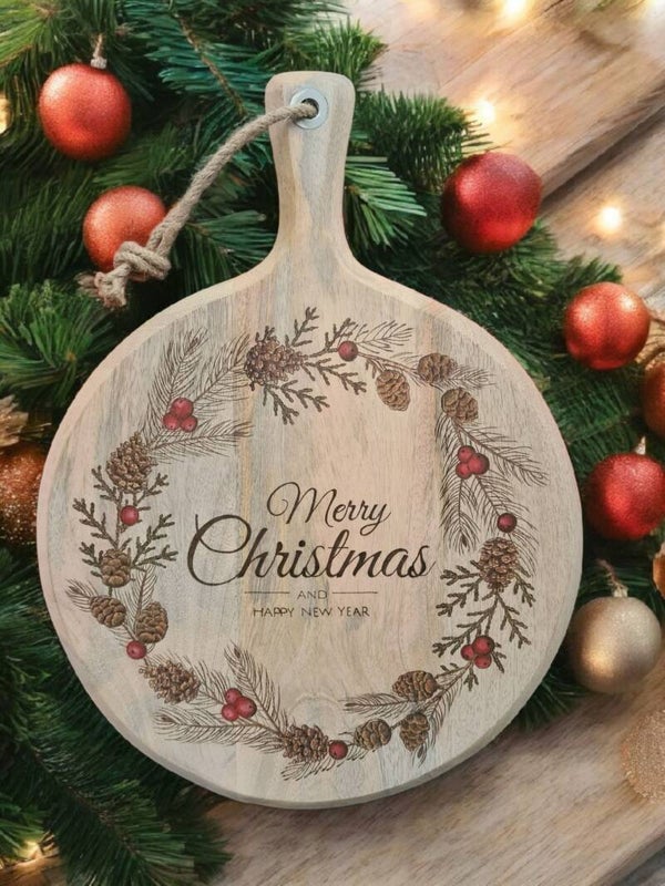 Kerstplankje dennetak