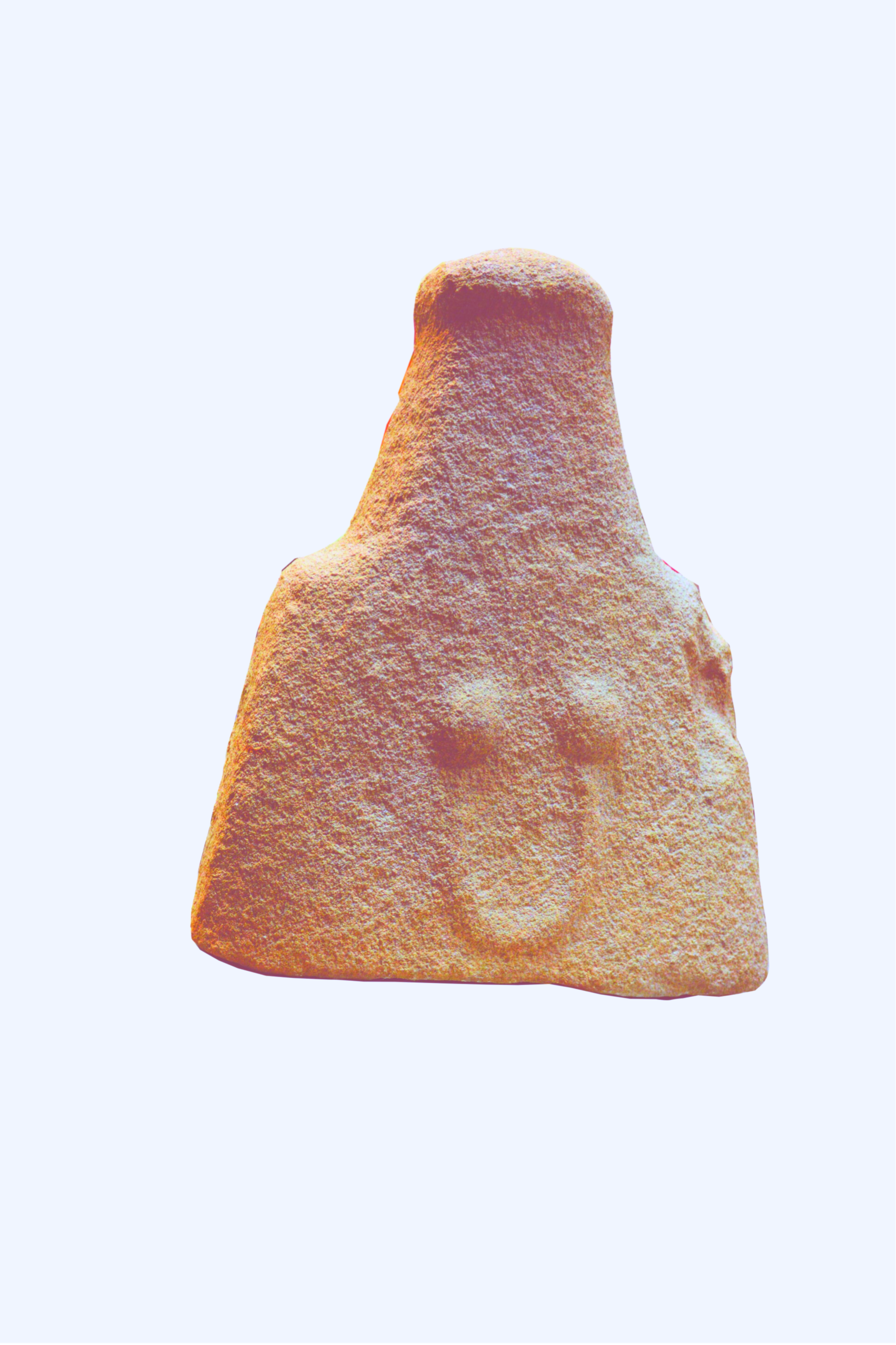 Statue-menhir de Laniscar, au Trévoux (Finistère)