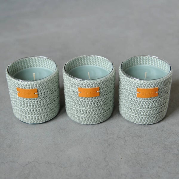 Geurkaars medium Beatrice Munt