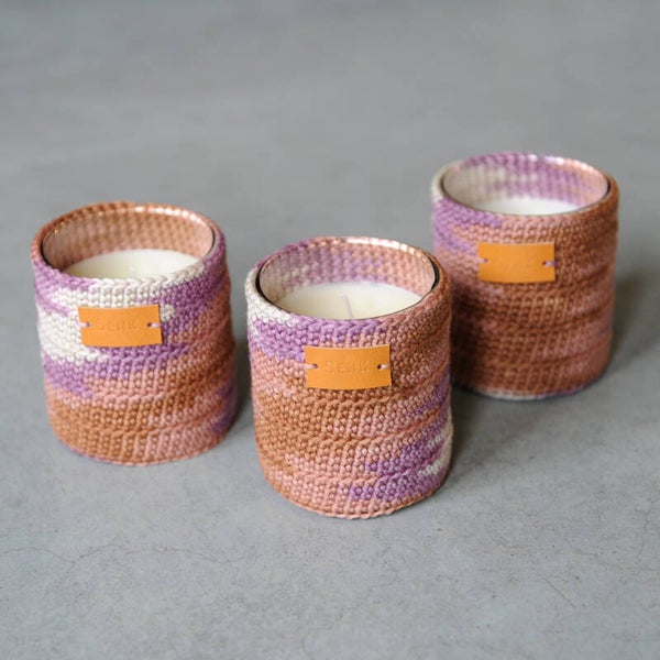 Geurkaars medium Beatrice Purple Vibe