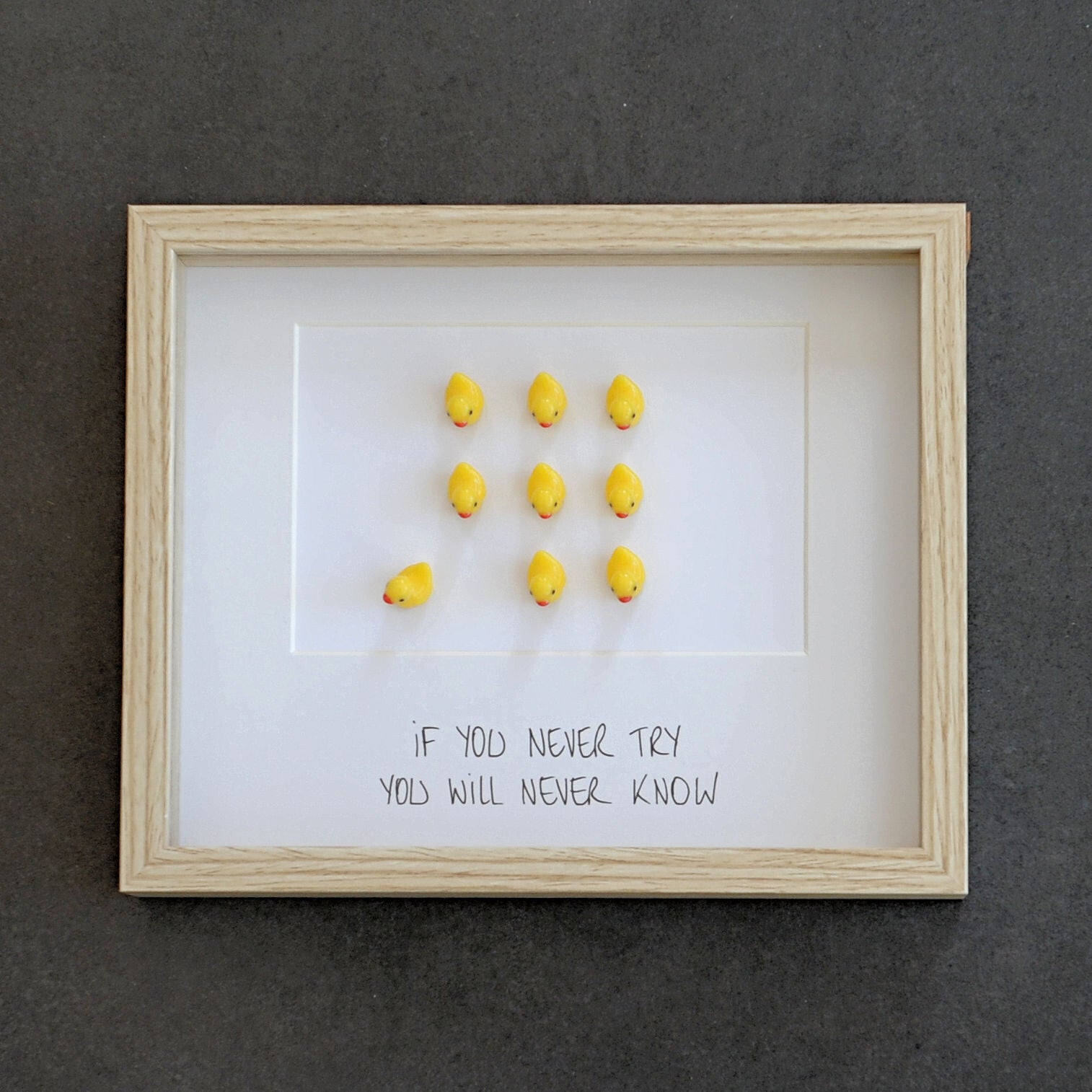 Duck art  If you never try you will never know