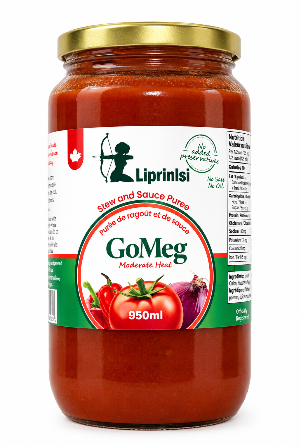 GoMeg Stew & Sauce Puree Hot