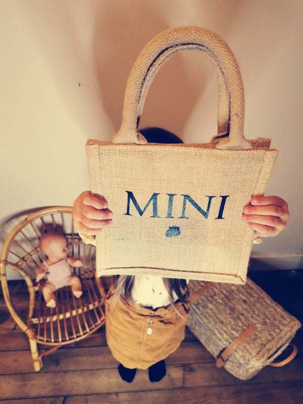 Mini sac toile de jute