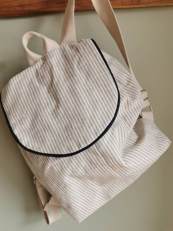 Le sac à dos des bout'choux bleu/tipi