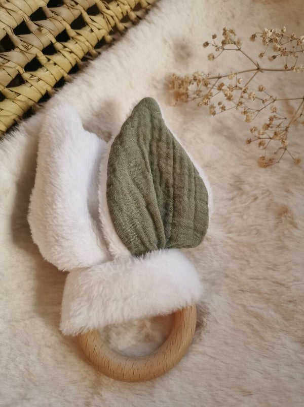 Anneau de dentition - kaki