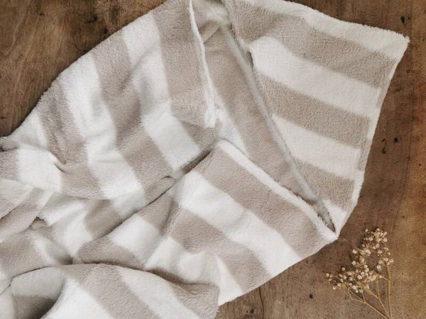 Cape de bain - Rayure