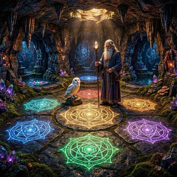 Intuïtieve meditatie met Merlijn in de Binnenaarde