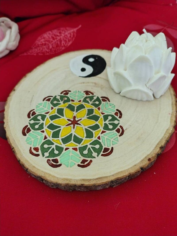 Ying Yang  fleur Lotus