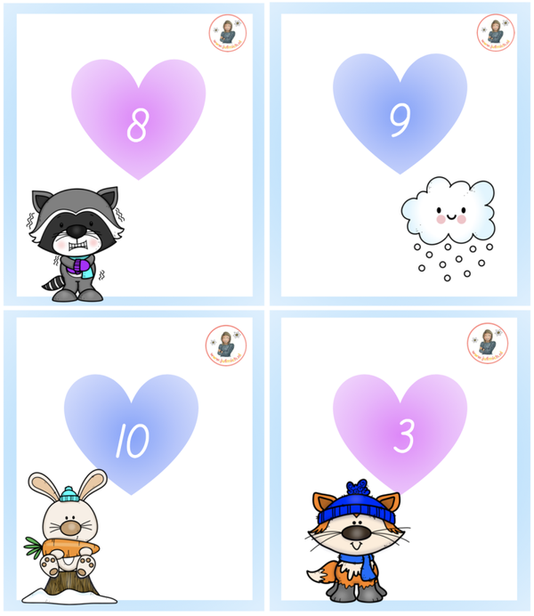 Speurtocht verliefde harten winter