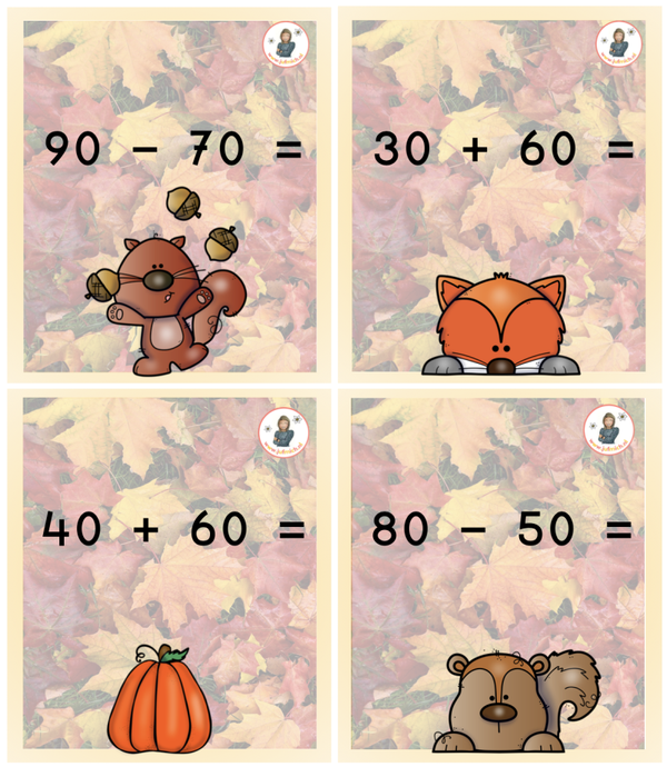 Speurtocht sommen tot 100 tientallen herfst