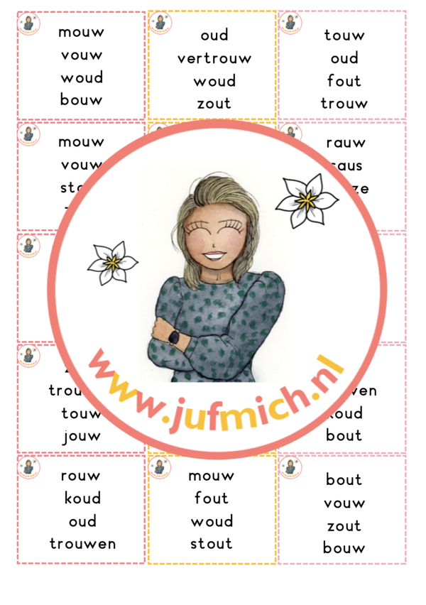Spelling - wandel & wissel au/ou