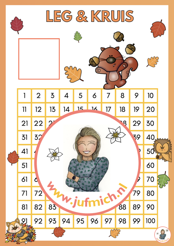 Leg & kruis tot 100 herfst