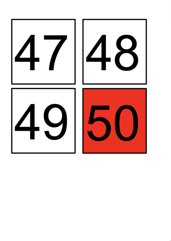 getallenlijn 0-100