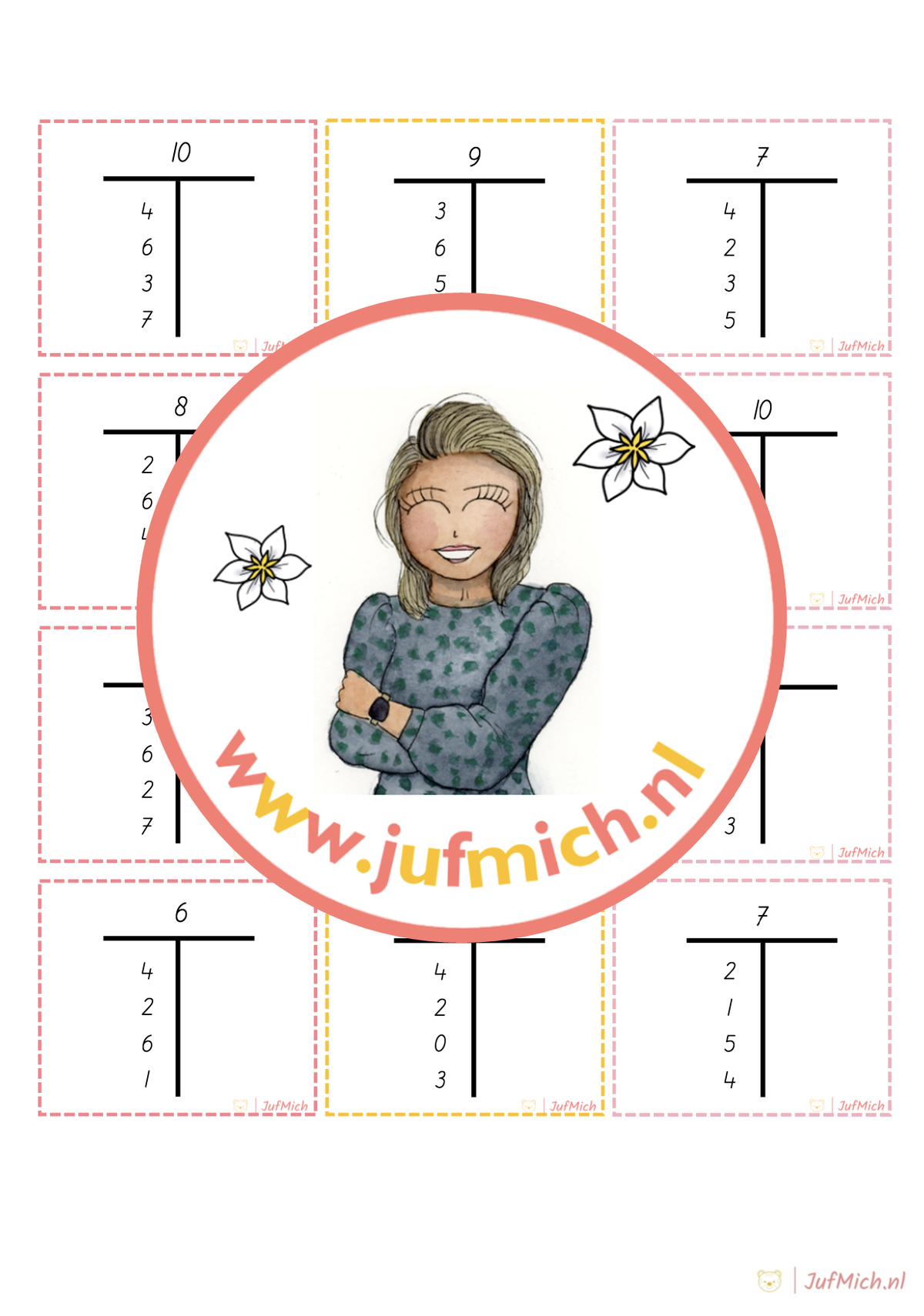 Wandel & wissel splitsen / Wandel & wissel kaartjes | Jufmich