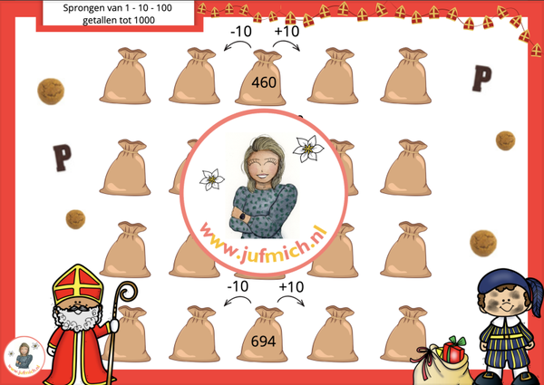 Sprongen van 1-10-100 tot 1000