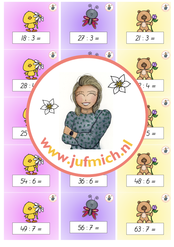 Wandel & wissel deelsommen lente